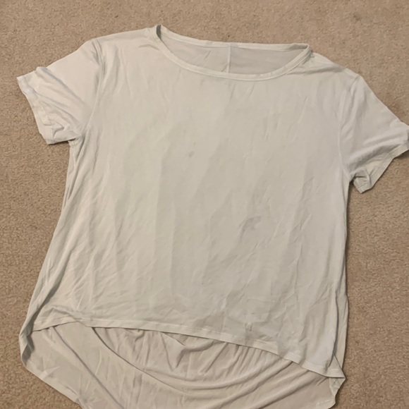 Lululemon High-Low Top Off-White Size 6 - Picture 1 of 2